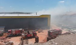 Kütahya'daki fabrikada çıkan yangın 2 saatte söndürüldü