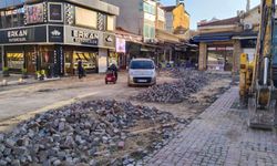 Uşak'ta tartışmalara yol açan çalışma kaldığı yerden devam ediyor