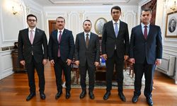 Uşak heyeti, Bakan Gürlek ve Emniyet Genel Müdürünü ziyaret etti