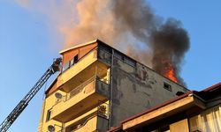 Banaz Başaran Caddesi'nde yangın