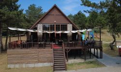 Demirci'de tatil yapılan bungalov evler, Sapanca'daki gibi hava veriyor