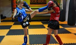 Yağmur Masal Doğan, 7 ay önce başladığı muaythaiye sporunda Türkiye şampiyonu oldu