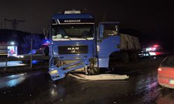 Porsuk köprüsü mevkiindeki kazalar Afyon ve Kütahya arasında trafiği aksattı