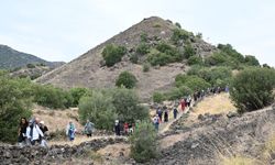Uşak'tan ziyaretçi çeken Kula Jeopark'ta hareketli bir program