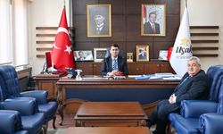 Görev süresi sona eren Uşak İl Müdürü'nden Vali Kartal'a ziyaret