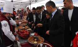 Afyon'da kurulan sofra, Rusya'nın kırdığı rekoru da geçti!