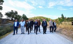 Demirci Karadaş'taki 46 kilometrelik yol tamamlandı