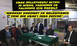 Mehmet Altay: 16 Nisan, tarihimiz ve talihimiz için önemli!