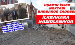 Uşak Belediye Başkanı: Barbaros caddesi 1 ayda yenilenecek