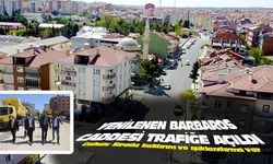 Barbaros Caddesi trafiğe açıldı