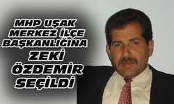 MHP Uşak Merkez İlçe Başkanlığına Zeki Özdemir seçildi