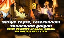 Safiye teyze, referandum sonucunda galgıdı