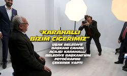 Uşak Belediye Başkanı Cahan'dan fotoğrafçıya yakışır açılış!
