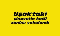 Uşak'taki cinayetin katil zanlısı yakalandı