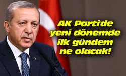 AK Parti'de yeni dönemde ilk gündem ne olacak!