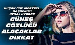 Güneş gözlüğünüzü sokak satıcılarından almayın