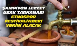 Uşak tarhanası, Etnospor Festivali'ndeki yerini alacak