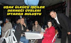 Uşak'taki Ülkücü İşçiler iftarda buluştular