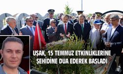 Uşak, 15 Temmuz şehitlerini unutmadı