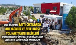 Uşak'taki battı çıktılar, selden etkilenmeyecek hale getiriliyor
