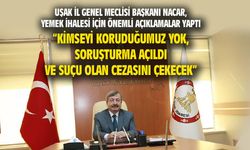 Mehmet Nacar, yemek ihalesiyle ilgili önemli açıklamalar yaptı