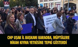 CHP Uşak İl Başkanı, müftülere nikah kıyma yetkisine tepki gösterdi