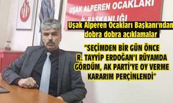Uşak Alperen Ocakları Başkanı'ndan dobra dobra açıklamalar