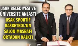 Uşak Sportif Basketbol'un salon masrafı artık yok