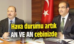 Hava durumu artık an ve an cebinizde
