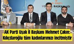 Mehmet Çakın: Kılıçdaroğlu tüm kadınlarımızı incitmiştir