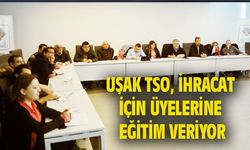 Uşak TSO, dış ticaret için üyelerine eğitim veriyor