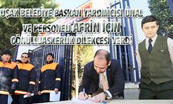 Başkan Yardımcısı, işçilerle birlikte Afrin için gönüllü askerlik dilekçesi verdi
