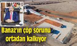 Banaz'ın çöp sorunu ortadan kalkıyor