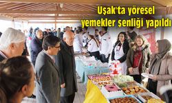 Uşak'ta yöresel yemekler şenliği yapıldı