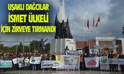 Uşaklı dağcılar, İsmet Ülkeli için zirveye tırmandı