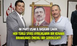 AK Parti Uşak İl Teşkilatı, BBP İl Başkanlığını ziyaret etti