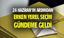 Yerel seçimlerin Kasım 2018'de yapılması gündemde