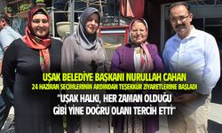 Başkan Cahan, 24 Haziran seçimlerinin ardından teşekkür ziyaretlerine başladı