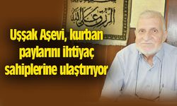 Uşşak Aşevi, kurban paylarını ihtiyaç sahiplerine ulaştırıyor