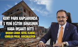 Kent park kapsamında yeni eğitim binaları inşa ediliyor