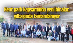 Kent park kapsamında yeni binalar, yılbaşında tamamlanıyor