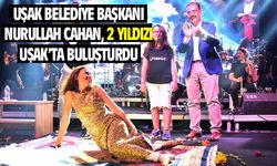 Uşak Belediye Başkanı Cahan, 2 'Yıldız'ı buluşturdu