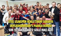 UTAŞ Uşakspor, Sakarya'yı deplasmanda 2-0 yendi