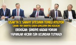 Uşak'ta 3'üncü Sanayi Sitesi'nin temeli atılıyor