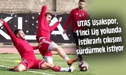 Uşakspor, 1'inci Lig yolunda istikrarlı çıkışını sürdürmek istiyor