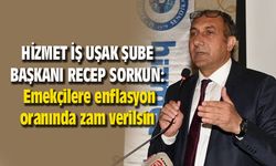 Recep Sorkun: Emekçilere enflasyon oranında zam verilmeli