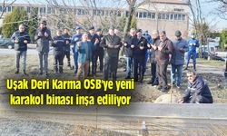 Uşak Deri Karma OSB'ye yeni karakol binası inşa ediliyor