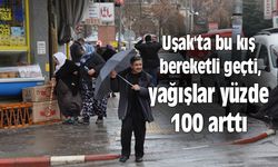 Uşak'ta bu kış bereketli geçti, yağışlar yüzde 100 arttı