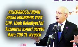 CHP, Uşak Belediyesi'ni kazanırsa asgari ücrete ilave 200 TL verecek