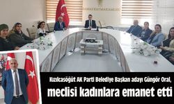 Kızılcasöğüt Belediye Başkan adayı Güngör Oral, meclisi kadınlara emanet etti